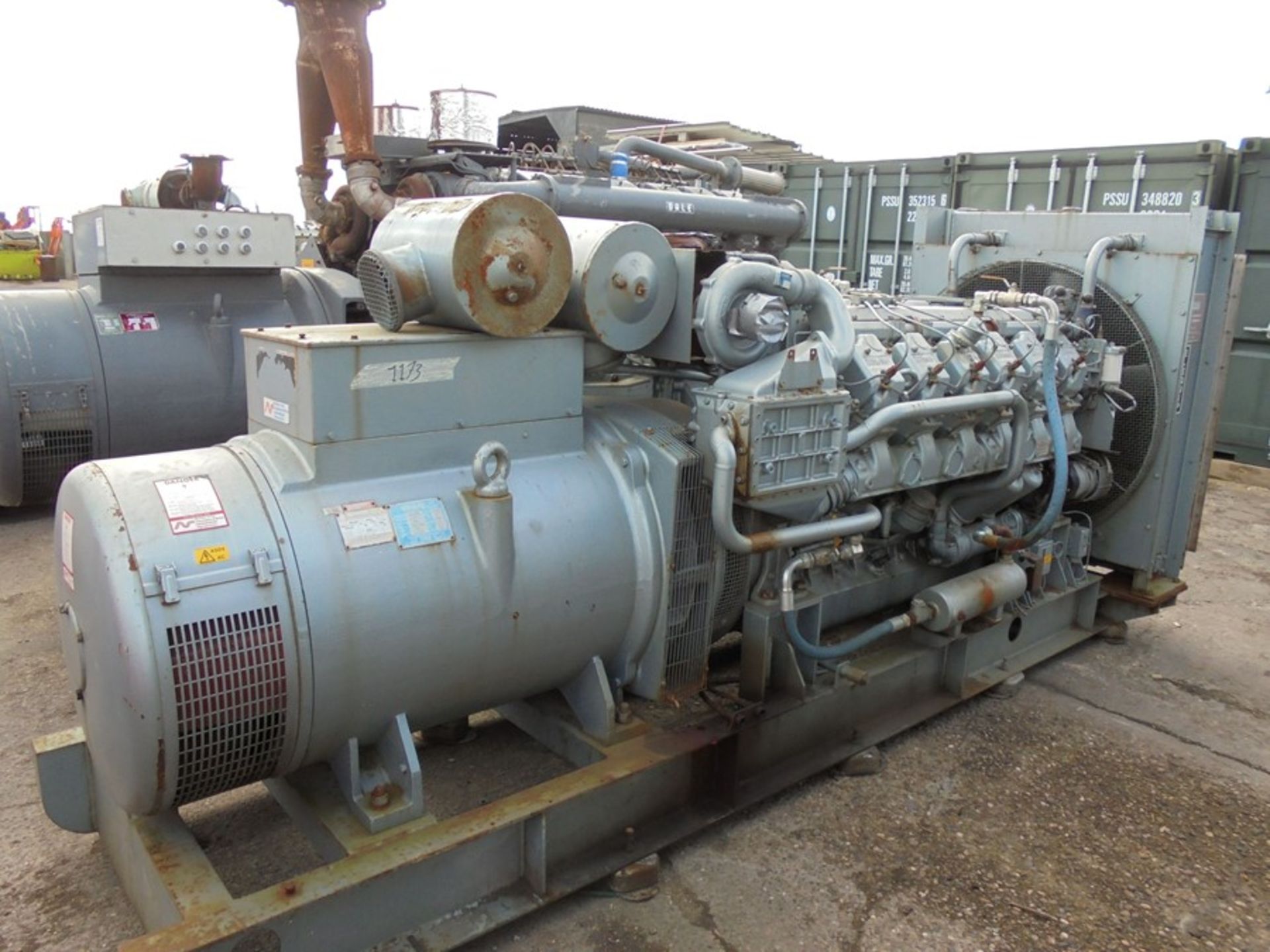 Dorman 12PTCR Generator Set 565kva, stand by hours only. (Boudain licence) - Image 2 of 4