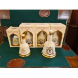 6 x unopened Bells Whisky Royal commemorative bottles to commemorate various Royal weddings,