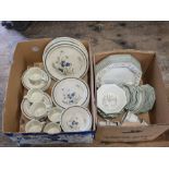 Quantity of Royal Doulton Lambeth ware Hilltop pattern household crockery and a 6 place settings