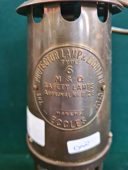 A Protector type 6 miners lamp. - Image 2 of 3