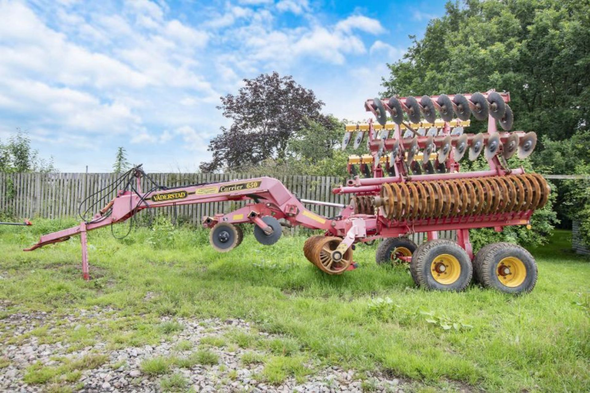 Vaderstaad Carrier 6.5m cultivator all new discs for 2021.