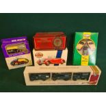 Mixed die cast toys, Lledo Royal Air Force ground crew support set, Corgi Jaguar 1953 RAC rally set,