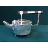 Reproduction Christopher Dresser design EPNS teapot.