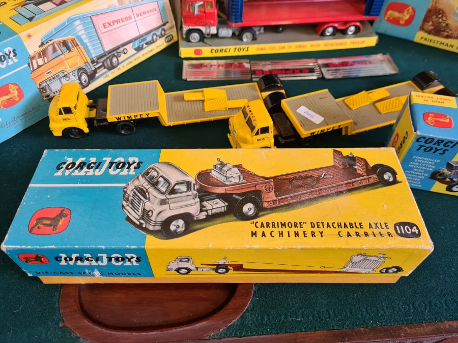 Mixed Corgi lot to include Corgi Major 1137 Ford tilt cab 'H' series with detachable trailer, - Image 5 of 8