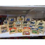 25 x Lledo Days Gone die cast cars and commercial vehicles.