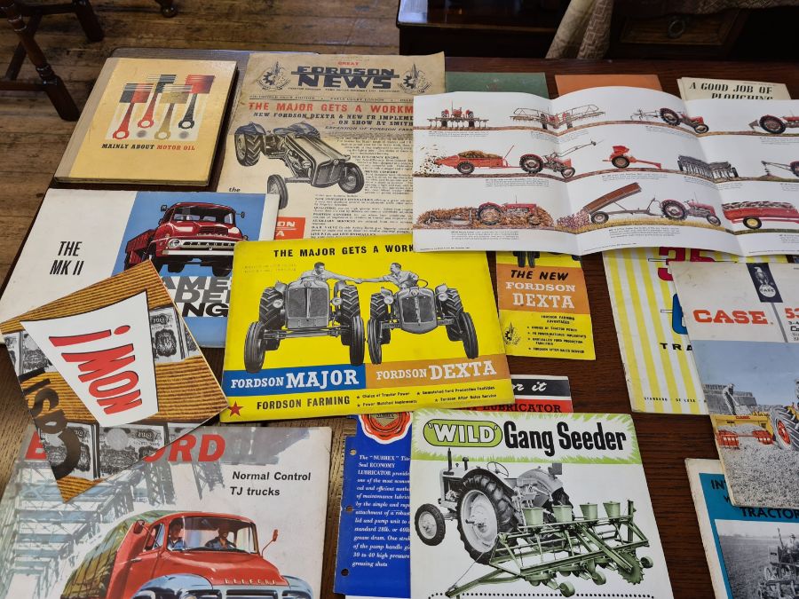 Box lot of assorted farming, trucking and driving pamphlets and ephemera together with various - Image 4 of 8