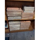 100's editions of The Illustrated Carpenter and Builder 1923-1931 together with 29 editions