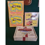 4 x boxed Corgi bus sets, mint in boxes as pictured. Barton 1908-1989, East Kent 1916-1991, 2 x