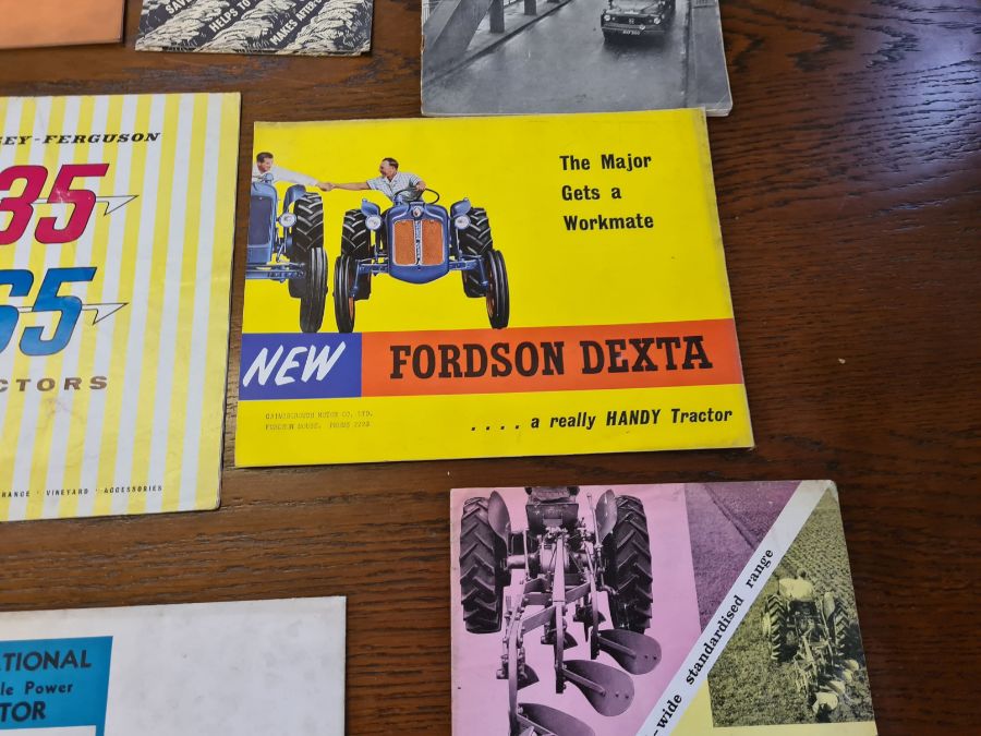 Box lot of assorted farming, trucking and driving pamphlets and ephemera together with various - Image 3 of 8