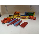 Mixed vintage die cast toys to include Morestone No. 311 Prime Mover and AA Road Services, Budgie