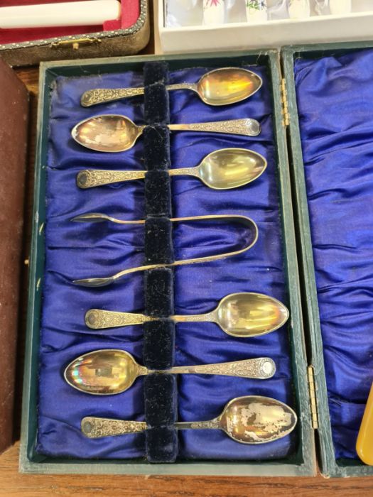 Quantity of assorted boxed EPNS cutlery. - Image 3 of 5