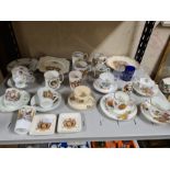 Collection of Victorian and later Royal commemorative wares to include plates, cups, saucers, etched