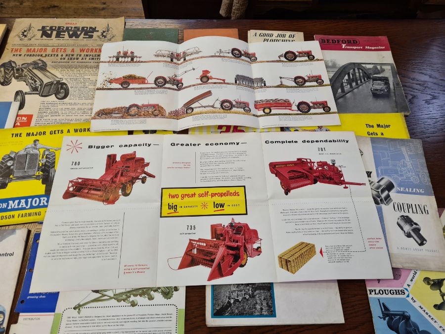 Box lot of assorted farming, trucking and driving pamphlets and ephemera together with various - Image 5 of 8