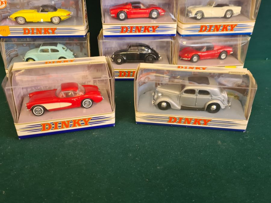 14 x Matchbox TNE Dinky collection boxed die cast cars. All mint. - Image 4 of 6