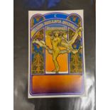 David Byrd Rolling Stones in concert, Tea Lautrec Litho S.F., CA. 1969 Stone Promotions Ltd. 14" x