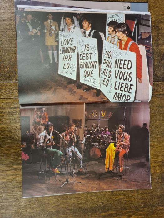 1991 Atlanta Press Doors poster book and a 1987 Atlanta Press Sgt. Pepper photo book (top edge - Image 3 of 8