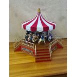 Mr. Christmas new and unused boxed musical Crescent Park Carousel.