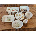 Royal Worcester Evesham and Pillivuyt vegetable dishes and cookwares.