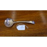 James Dixon & Son silver ladle, Sheffield 1905, 82g.