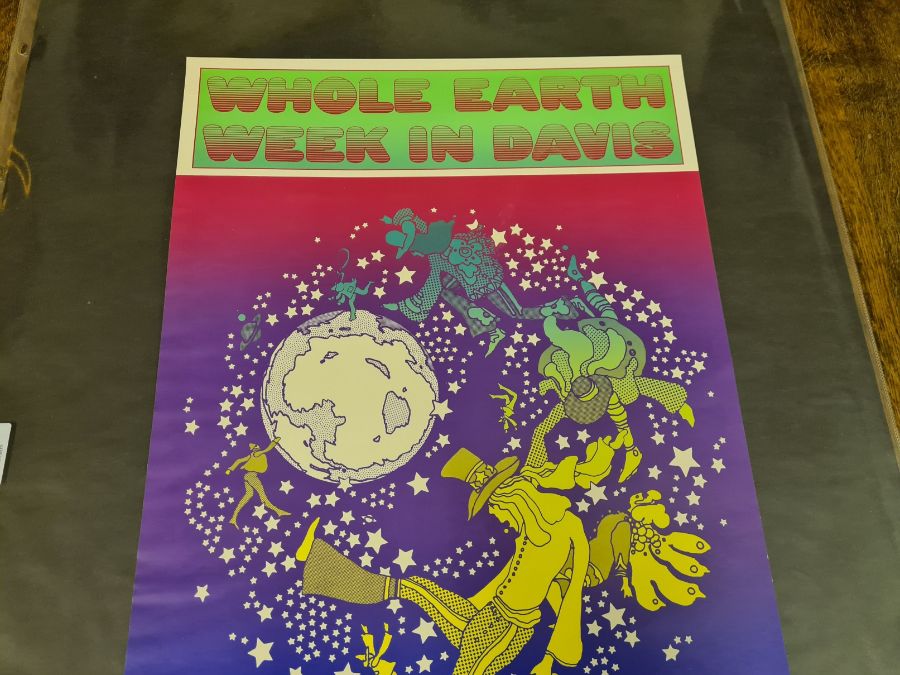 Whole Earth Week in Davis 1970, Peter Max 15" x 22 1/4". - Image 4 of 4