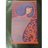 Wes Wilson, Young Rascals/The Doors, Filmore West 1967, 23 11/16" x 13 7/8". Excellent condition.