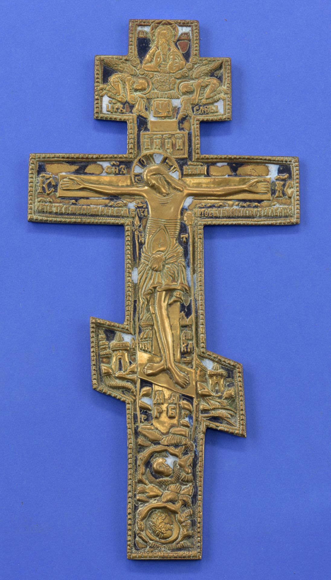 Sammlung von 18 Kruzifixen Russland, 17.-19. Jhdt. - Image 2 of 3