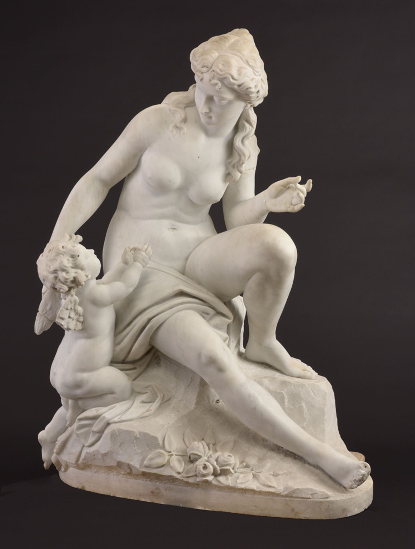 Venus und Cupido 19. Jhdt. - Image 2 of 3