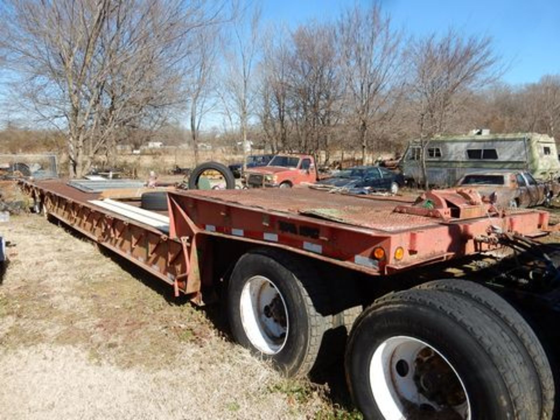 TRAIL KING DUAL TANDEM AXLE DROP DECK TRAILER - Image 2 of 8