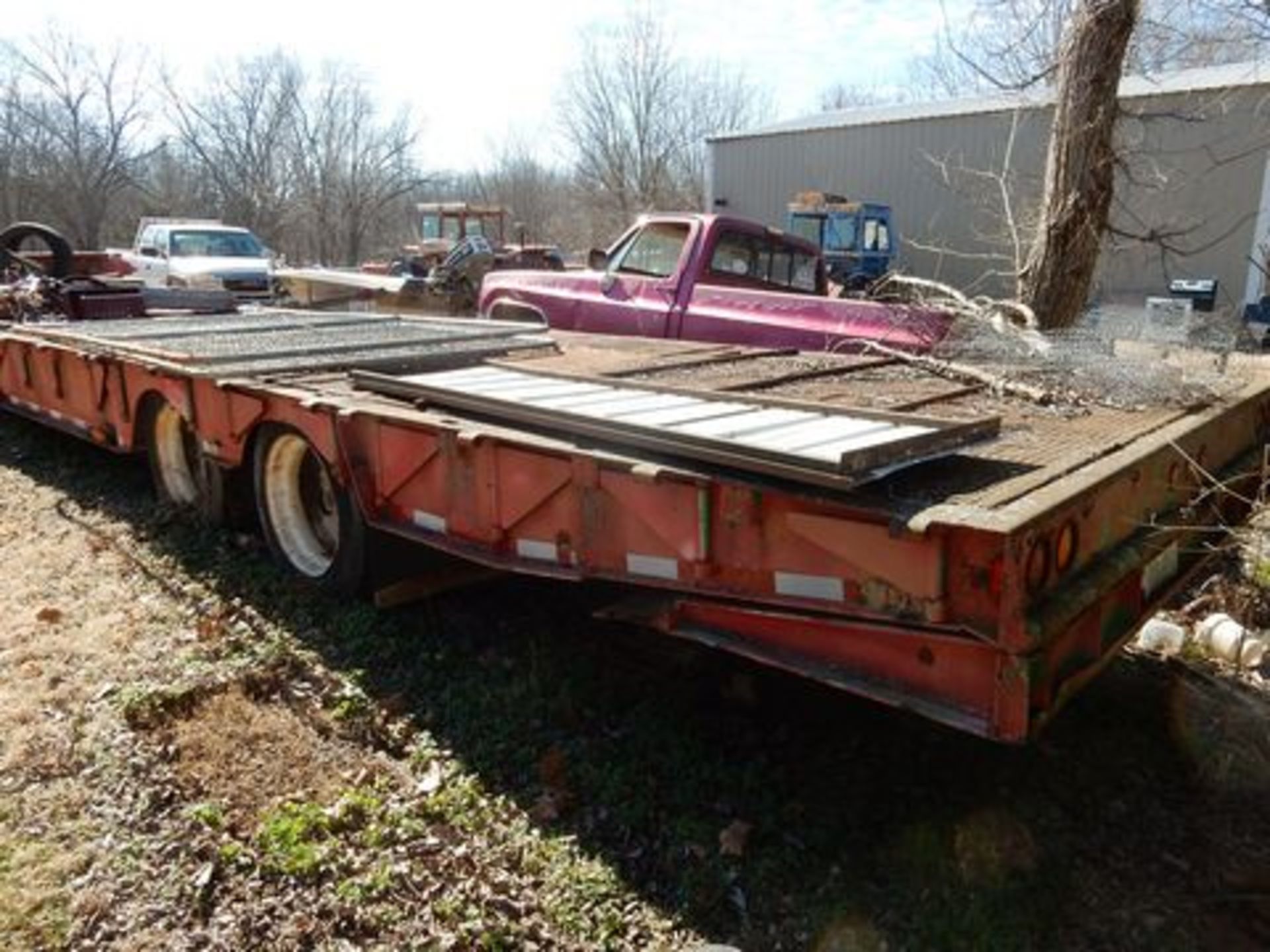 TRAIL KING DUAL TANDEM AXLE DROP DECK TRAILER - Image 3 of 8