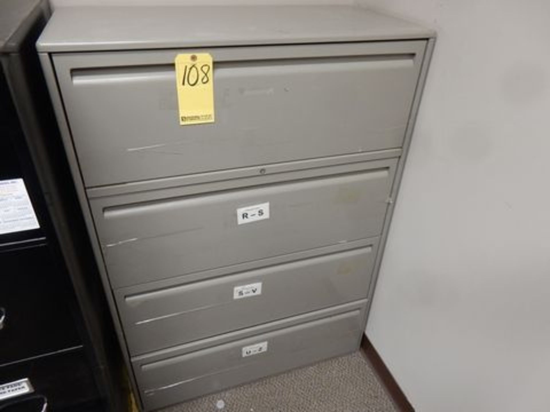 4-DRAWER LATERAL FILE