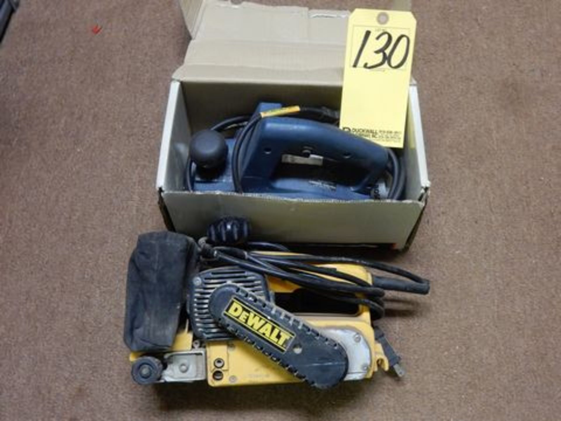 BOSCH PLANER & DEWALT PLANER