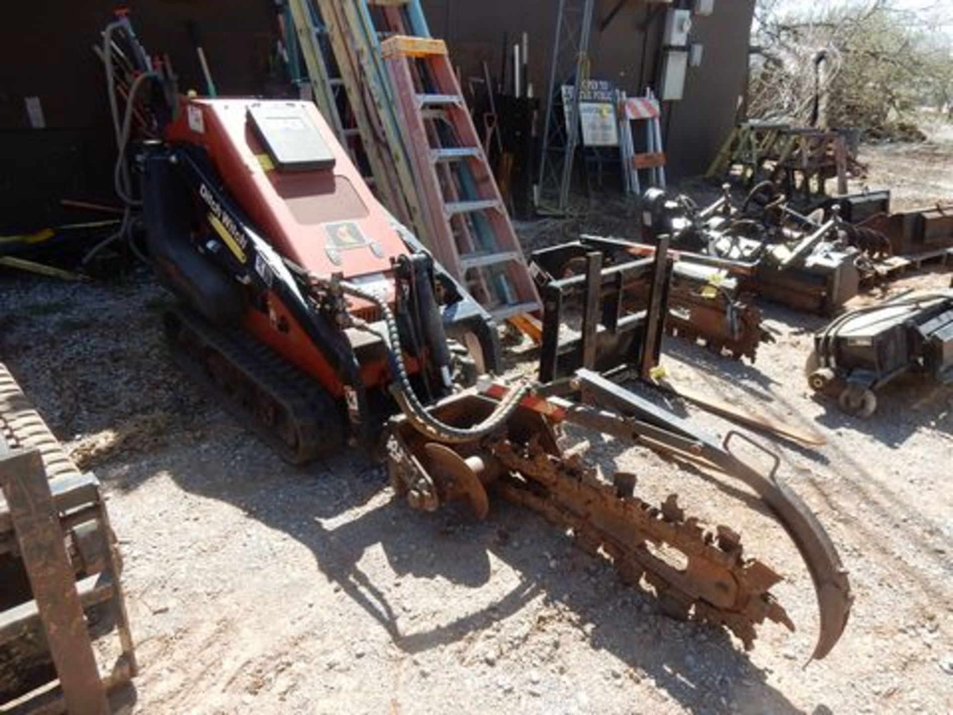 2012 DITCH WITCH STAND-BEHIND SKID STEER, M# SK650