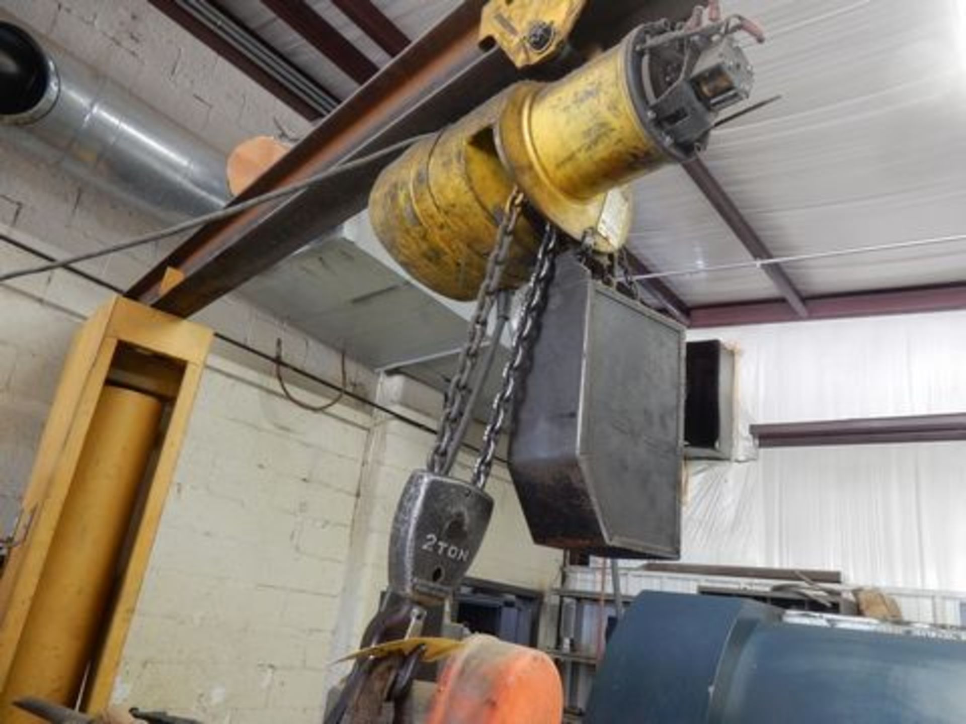 FLOOR MTD. JIB CRANE, APPROX. 2 TON CAP., APPROX. 8' X 12' - Image 2 of 2