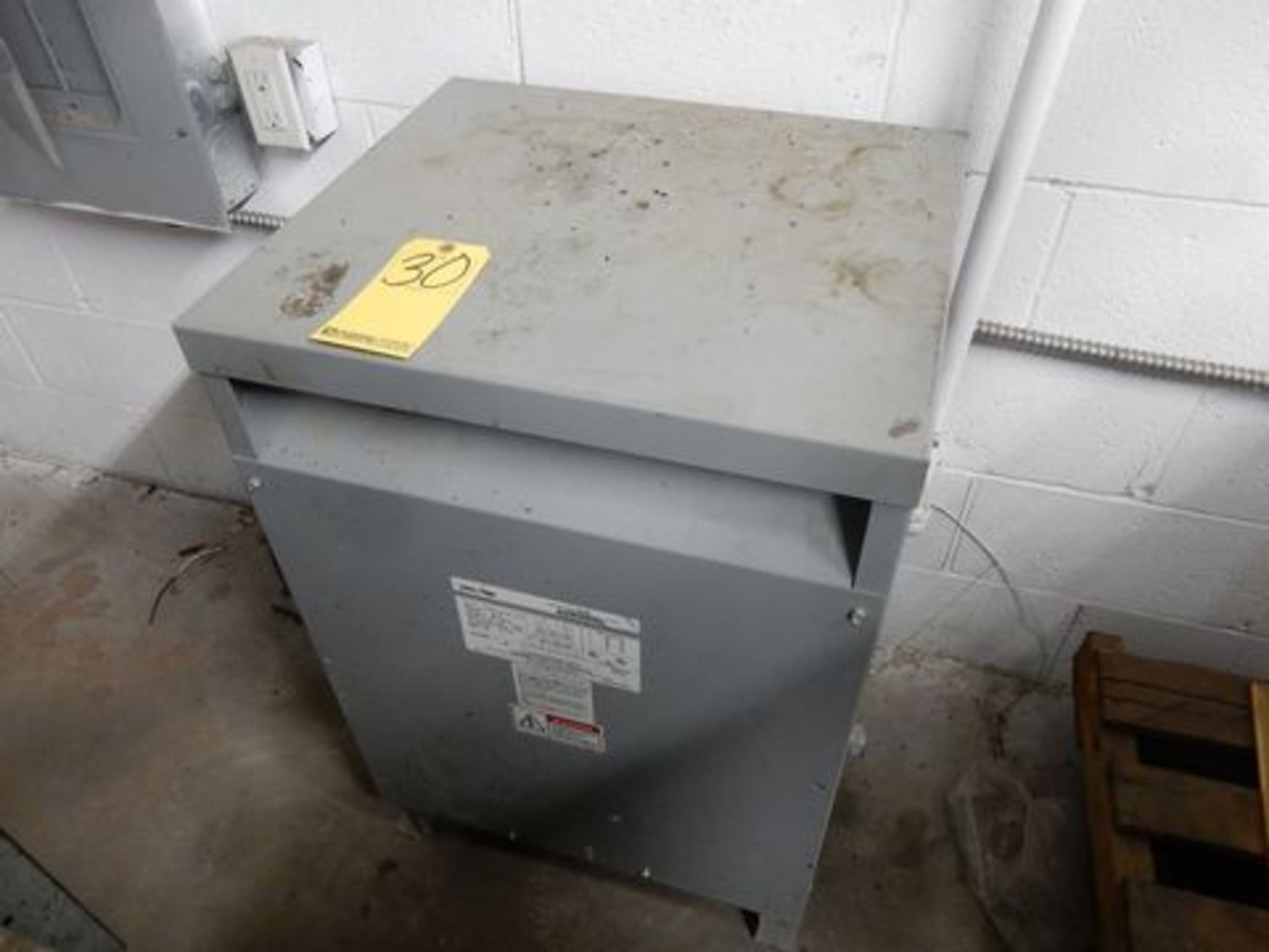 FEDERAL PACIFIC 30 KVA TRANSFORMER, CATALOG# T4T30