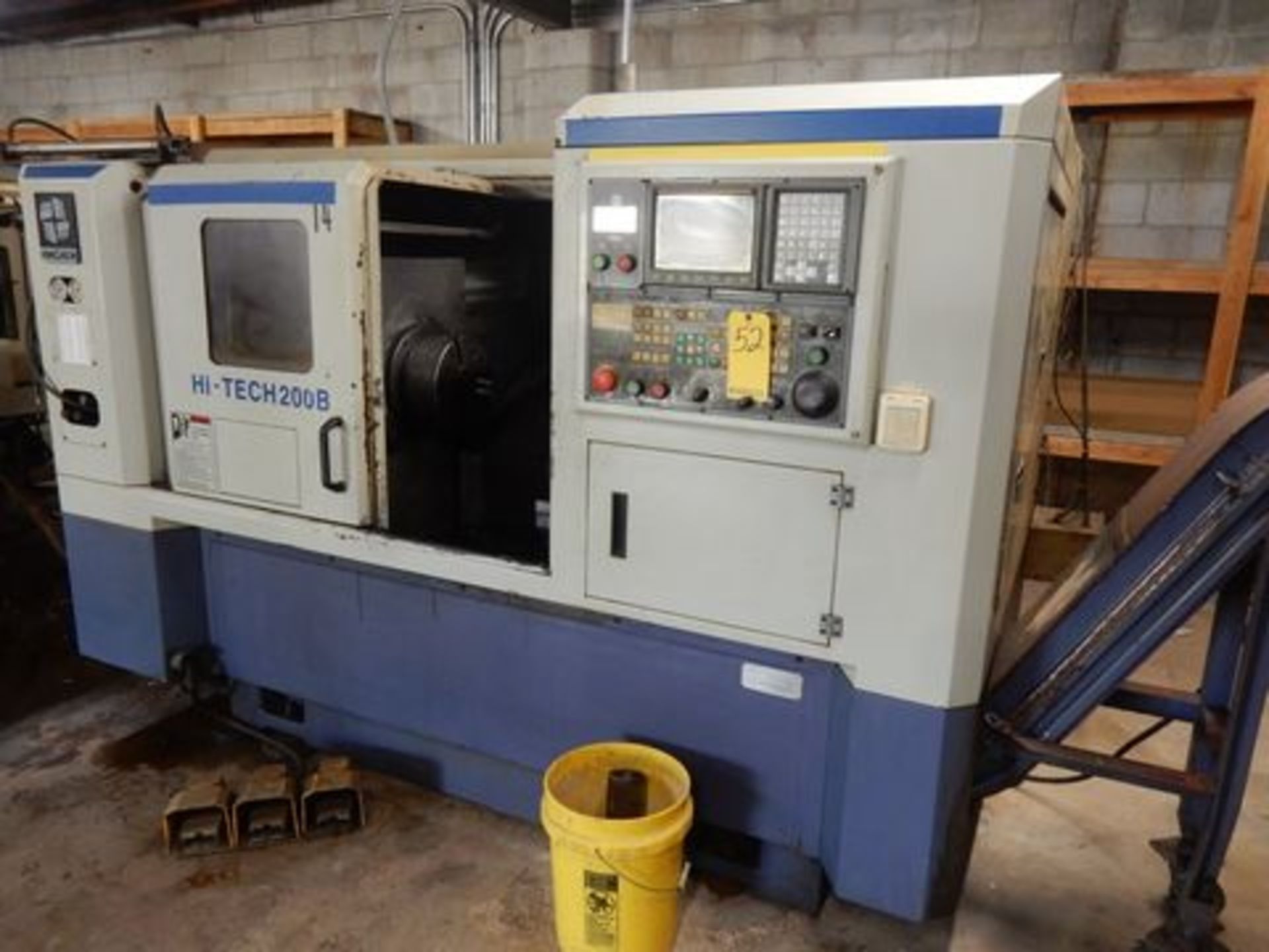 2005 HWACHEON CNC TURNING CENTER, M# HI-TECH 200BI, S/N M015353E1F-0