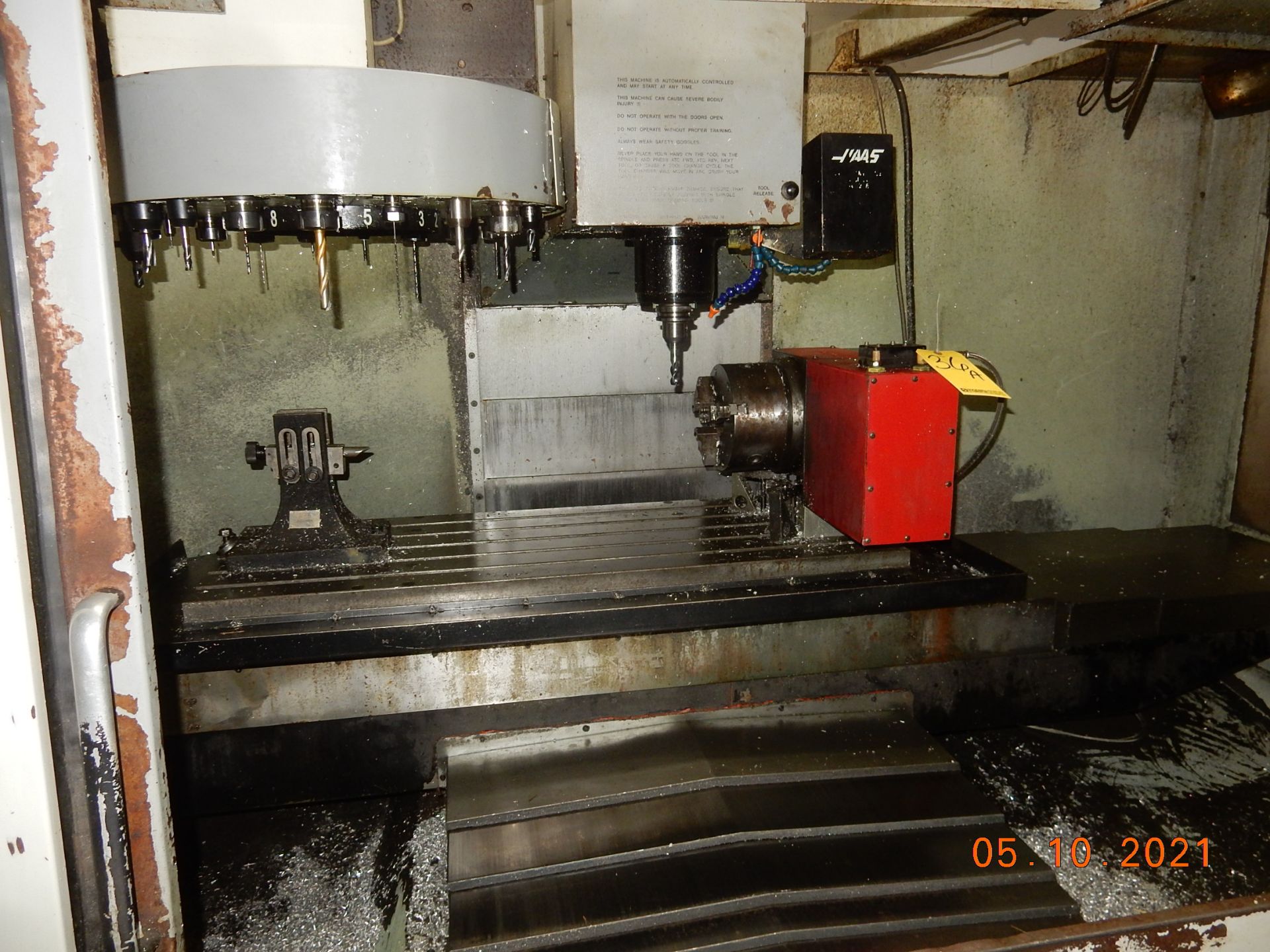 1994 HAAS VF-3 VERT. MACHINING CENTER, S/N 3589 - Image 4 of 7