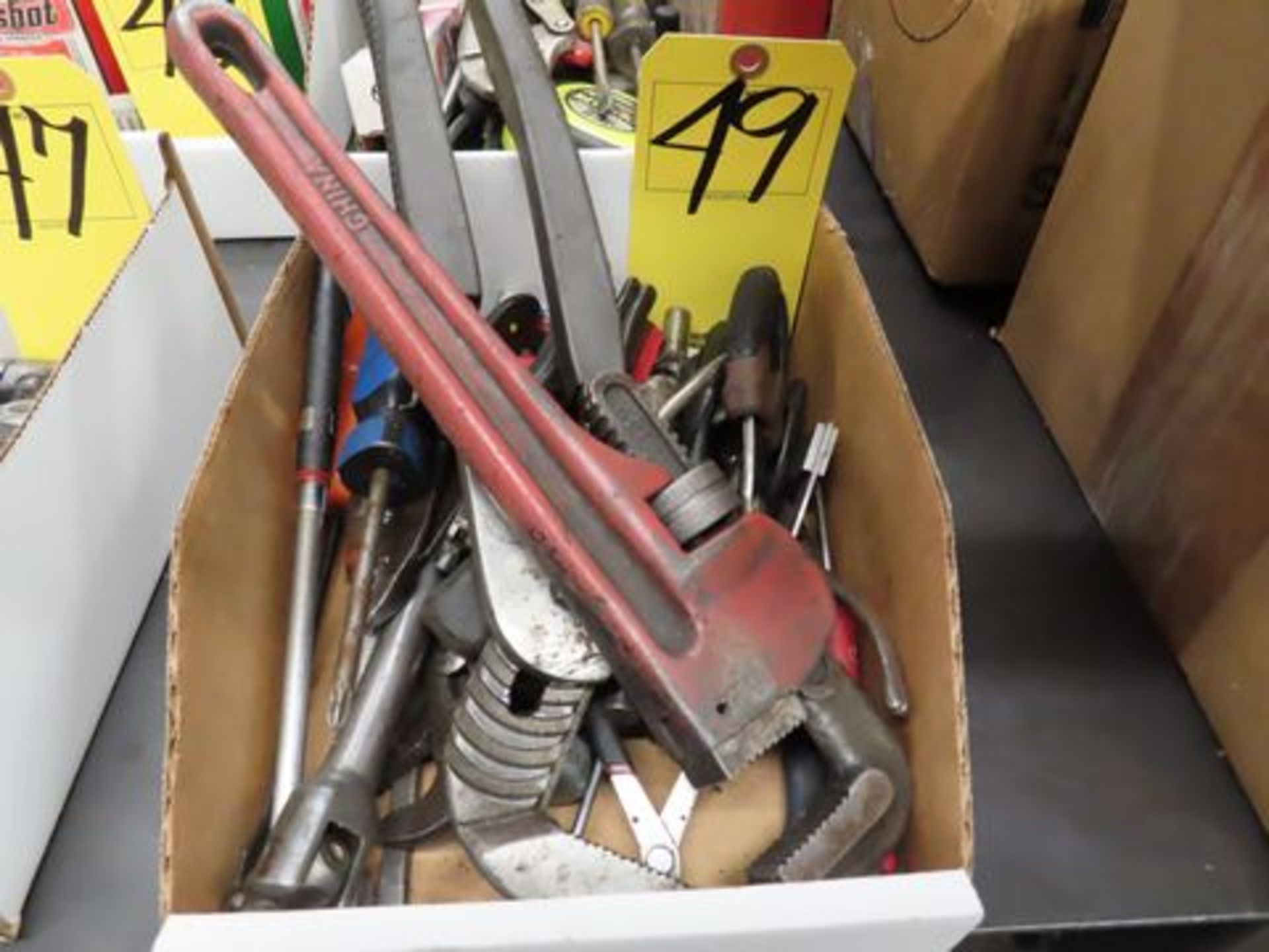 LOT MISC. HAND TOOLS