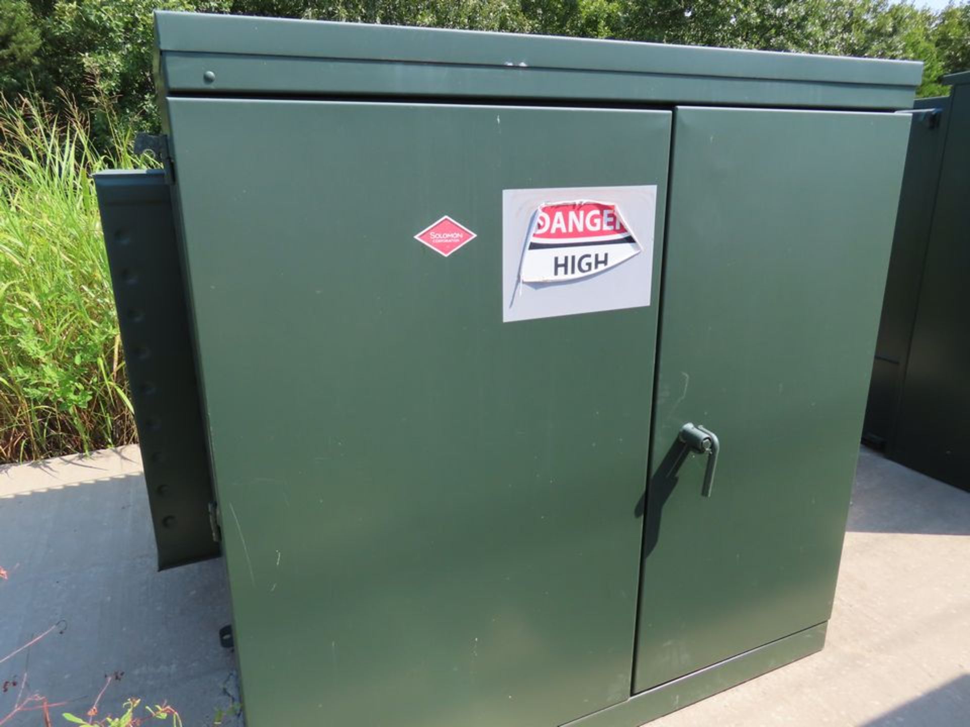 SOLOMON 1,500 KVA 3-PH PAD-MOUNTED TRANSFORMER, S/N 165636