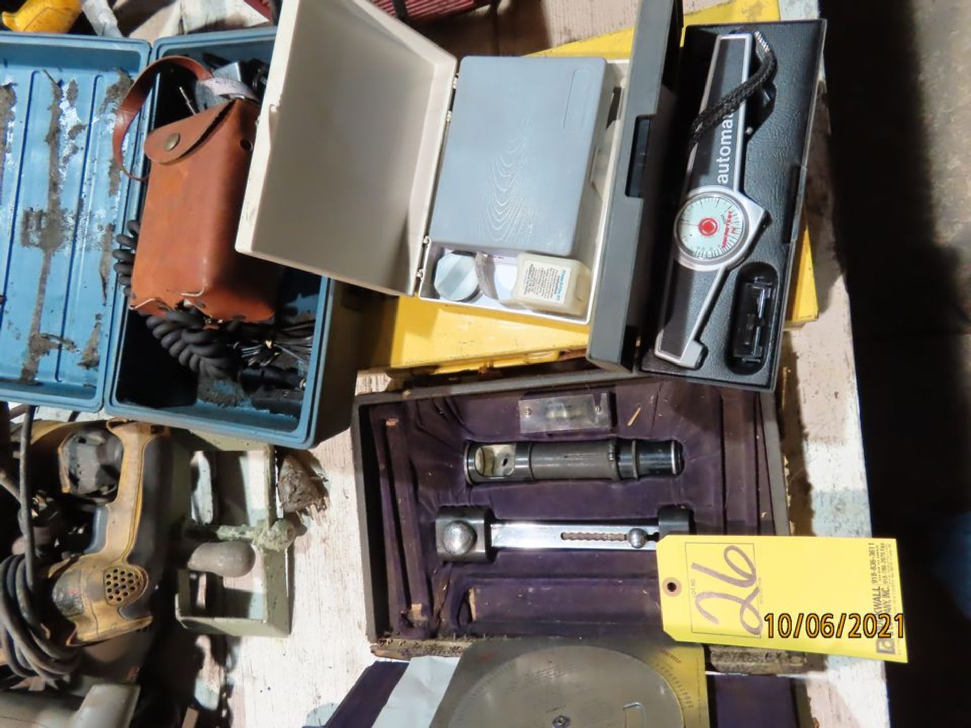 LOT PORT. HARDNESS TESTER, H2S MONITOR, MICKROTEST THICKNESS GAUGE, TESTEX THICKNESS GAUGE