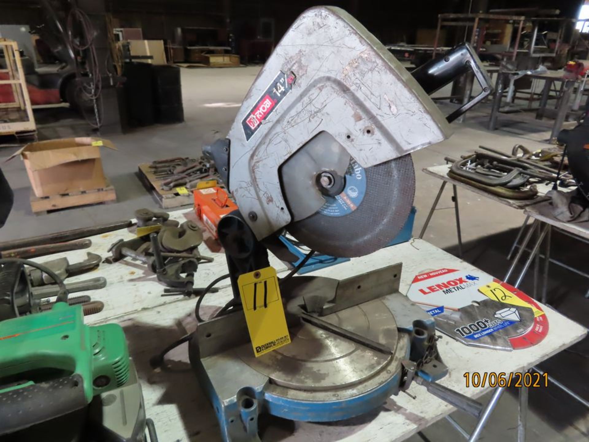 RYOBI TS-380 14" MITRE SAW