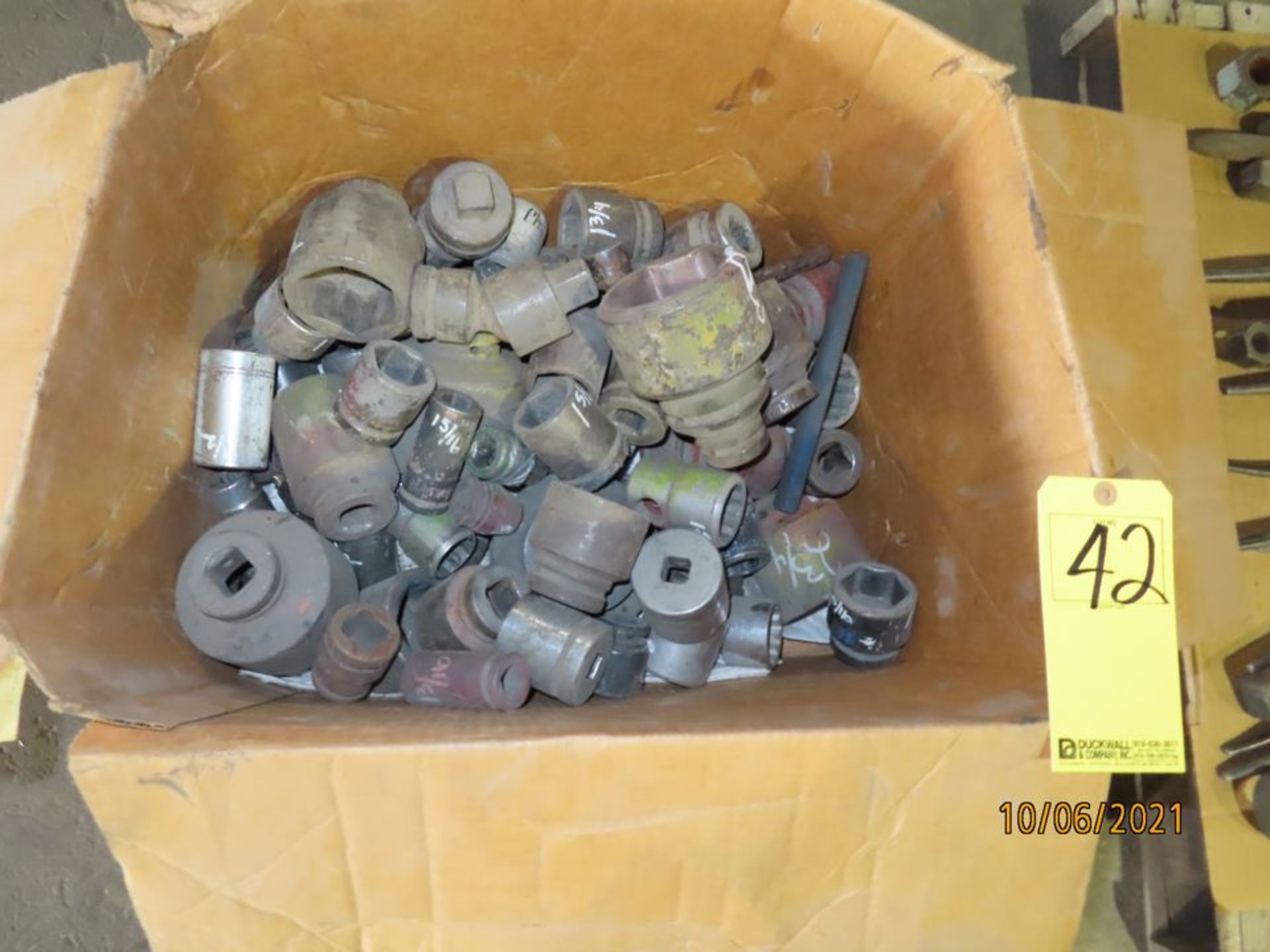 LOT SOCKETS, 13/16" - 3"