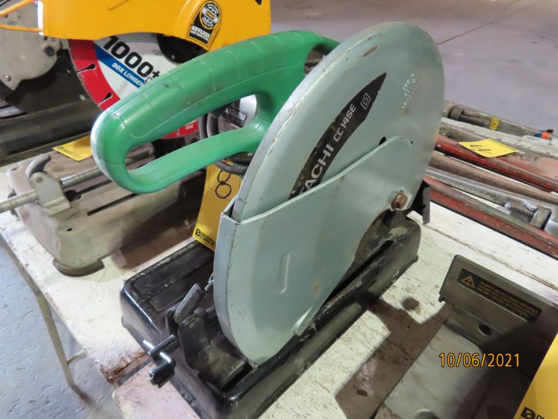 HITACHI CC14SE 14" CUT OFF SAW - Image 2 of 2