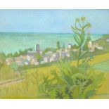 Joan Townshend (British 1920-2000): 'Charmouth, Dorset', pastel signed, titled on label verso 43cm x