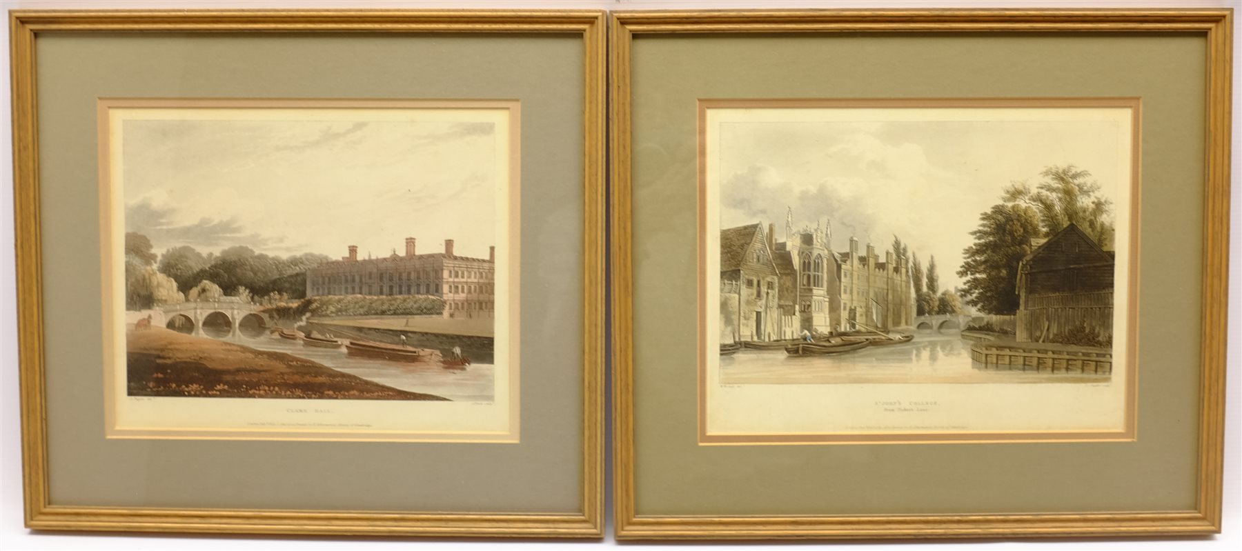 Collection of mainly 19th century engravings and lithographs including York from the Foss after Fran - Image 3 of 3