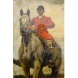 After Lionel Edwards (British 1878-1966): 'Hunting Countries', colour print signed in pencil with bl