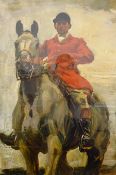 After Lionel Edwards (British 1878-1966): 'Hunting Countries', colour print signed in pencil with bl