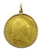 George III 1798 gold half guinea