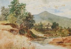 Louis Jennings (British 1919-2018): 'Ingleton Beck', watercolour signed, titled and signed verso 28c