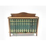 Handy- Volume series of Shakespeares works13 vols published Bradbury Agnew in green boards and in or