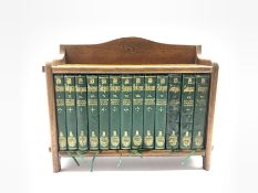 Handy- Volume series of Shakespeares works13 vols published Bradbury Agnew in green boards and in or